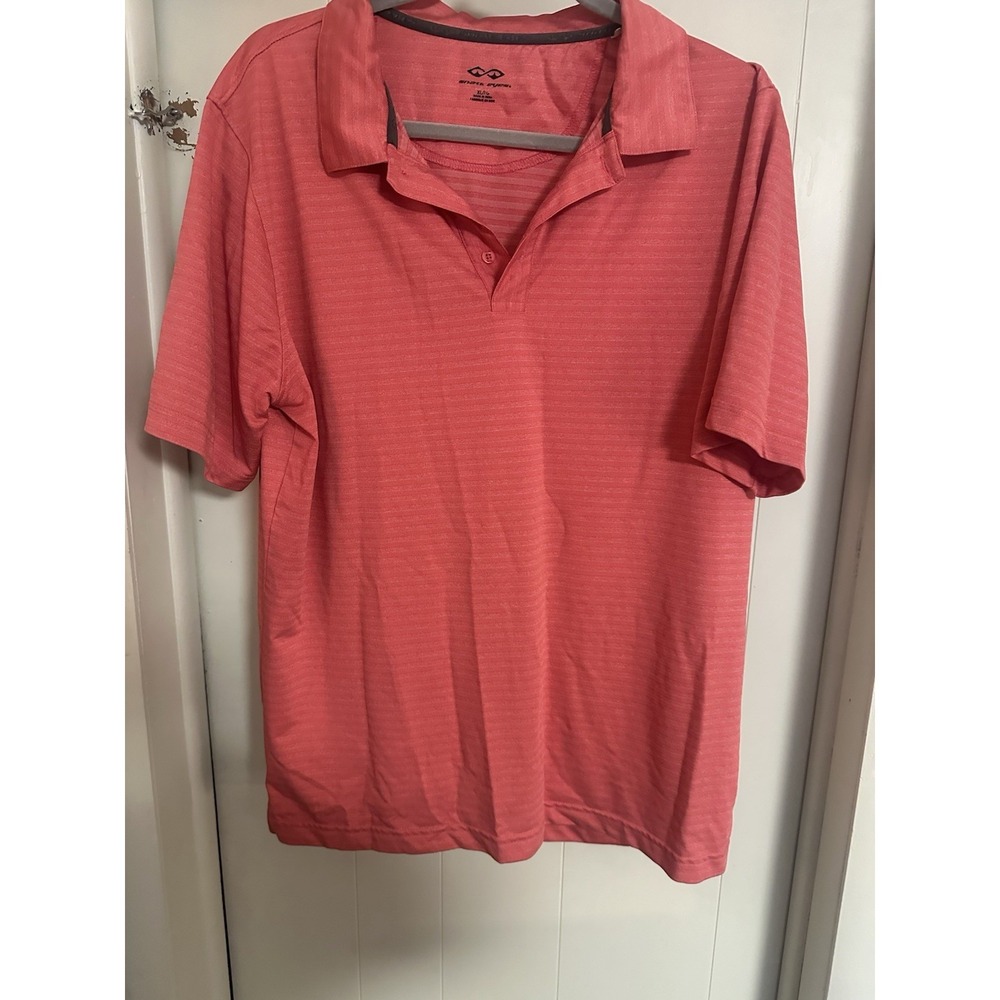 Snake Eyes Golf‎ Polo Mens XL  Short Sleeve 1/4 Button Shirt